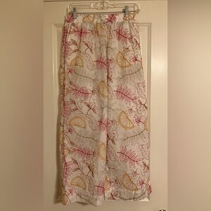 C&C California Embroidered Floral Ant Size Small